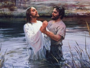 photo of baptism of Jesus