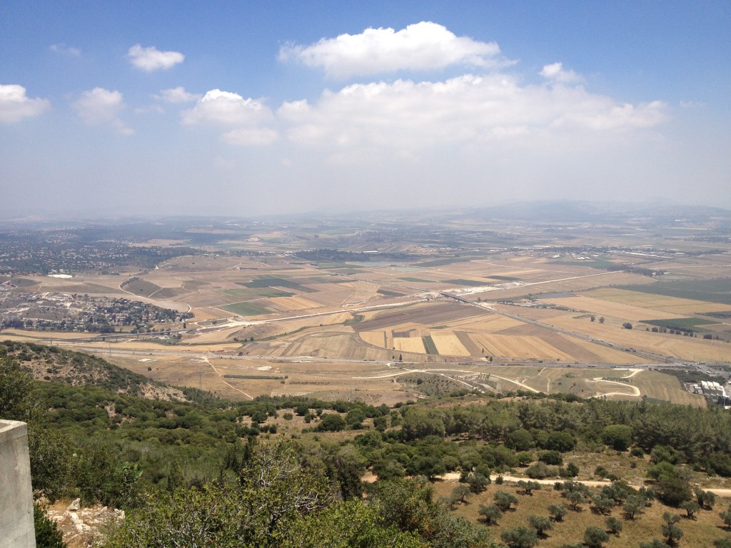 jezreel valley overlook where Ahab lived