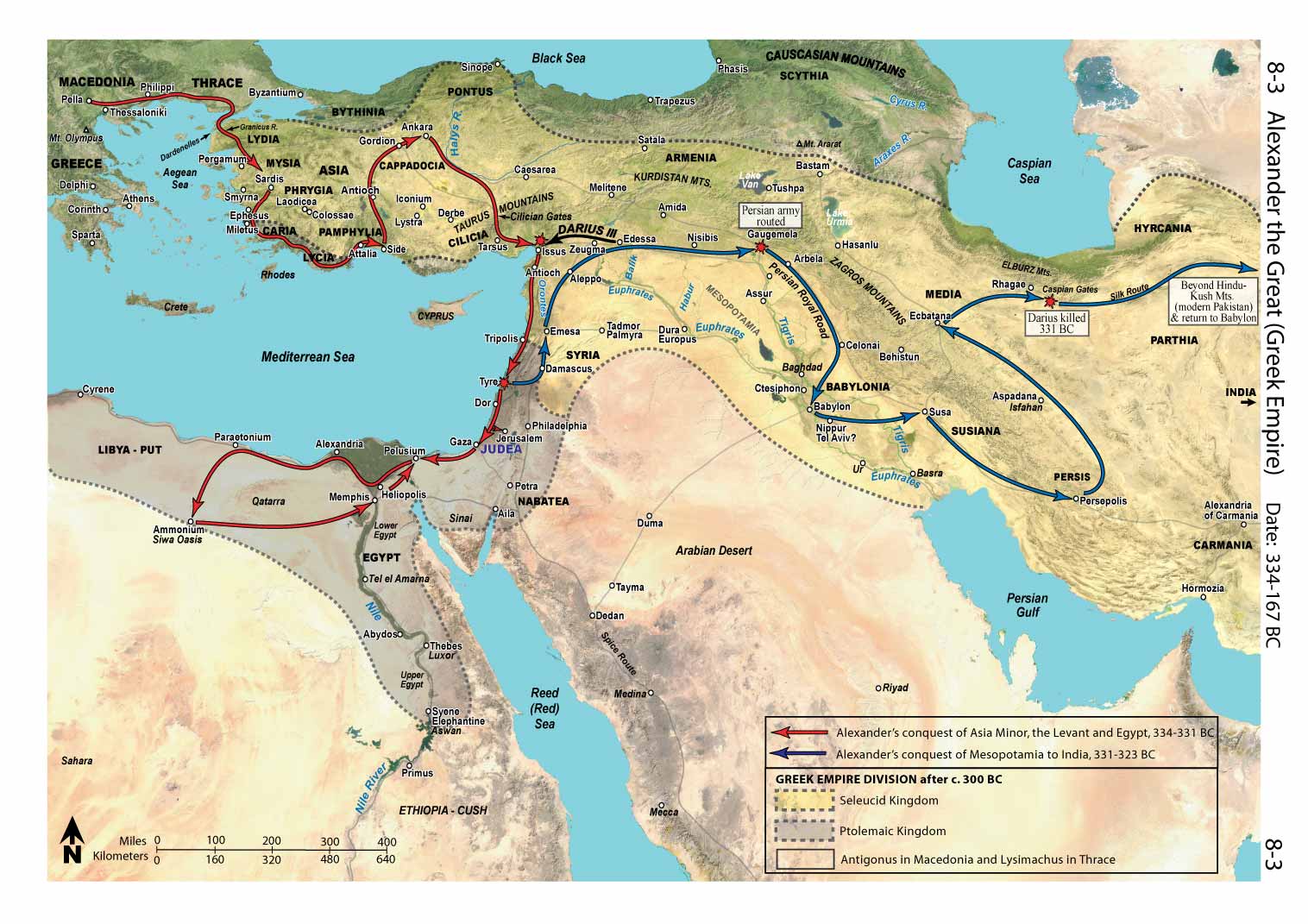 The Greek empire during the intertestamental period