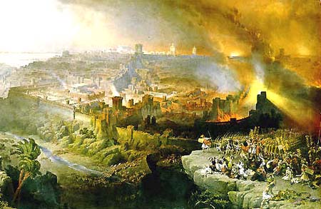 photo of destruction of jerusalem just before intertestamental period