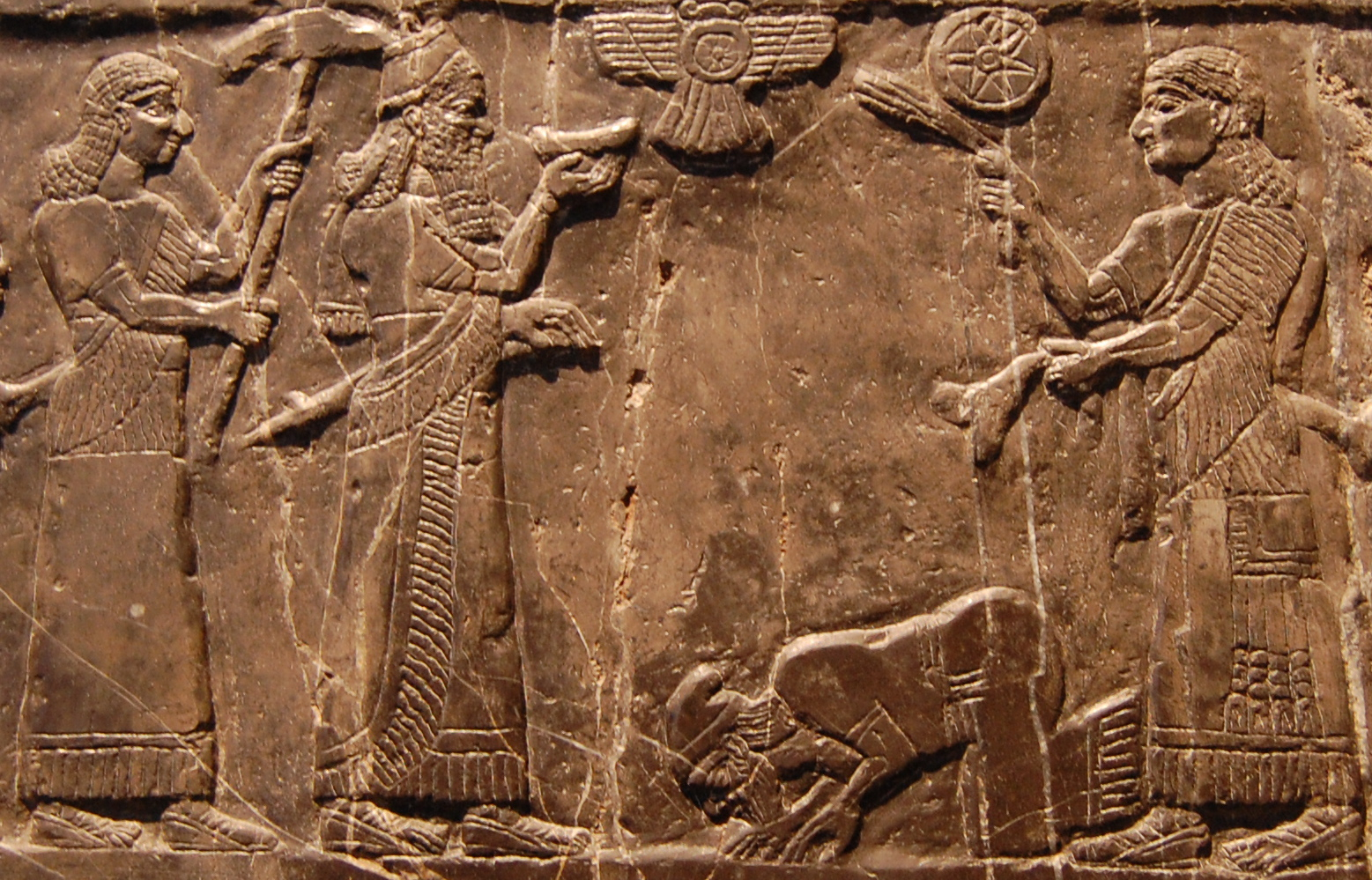 Image of Jehu bowing to Shalmaneser III sometime after Jezreel