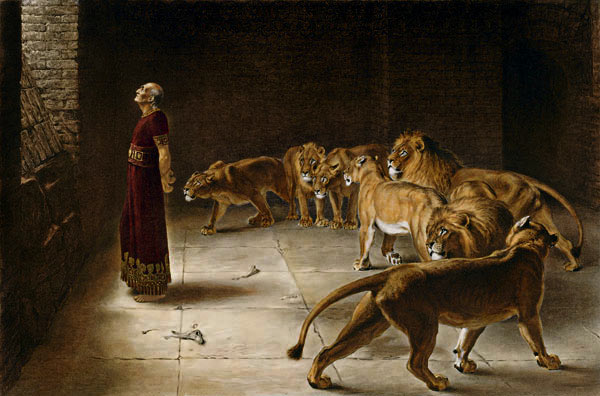 Darius the Mede threw Daniel in the Lion's Den