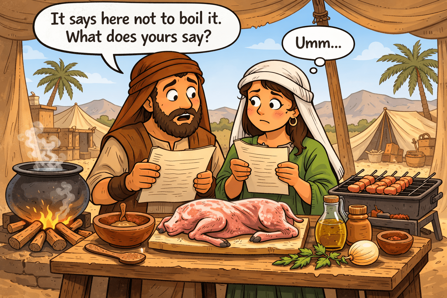 Was the Passover Lamb Boiled or Not? A Hebrew Lesson for Skeptics ...